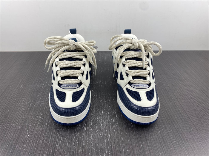 Luis Vitton LV Skate Sneaker Marine White 1AARRL