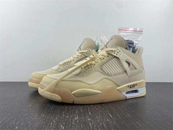 Jordan 4 Retro Off-White Sail  CV9388-100
