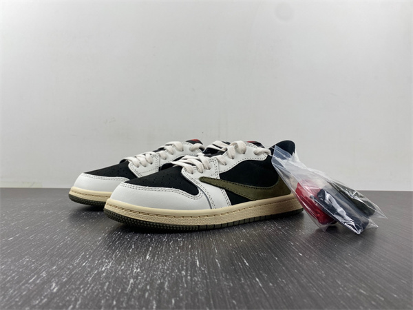 TRAVIS SCOTT X AIR JORDAN 1 LOW OG PS ''OLIVE''