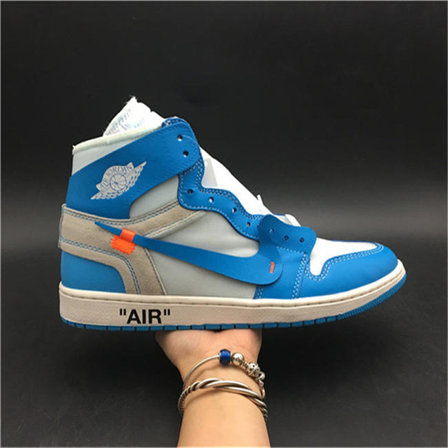 OFF-WHITE x Air Jordan 1 “Powder Blue” AQ0818-148