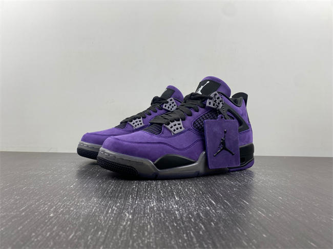 Jordan 4 Retro x Travis Scott Purple 766296LN4