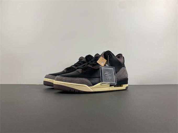 Ma Manière x Air Jordan 3 “Black” AMM  FZ4811-001