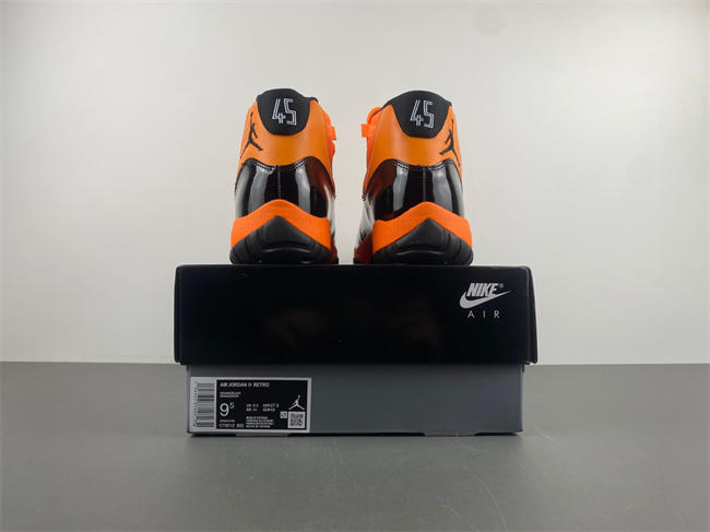Air Jordan 11 Black-Orange CT8012-800