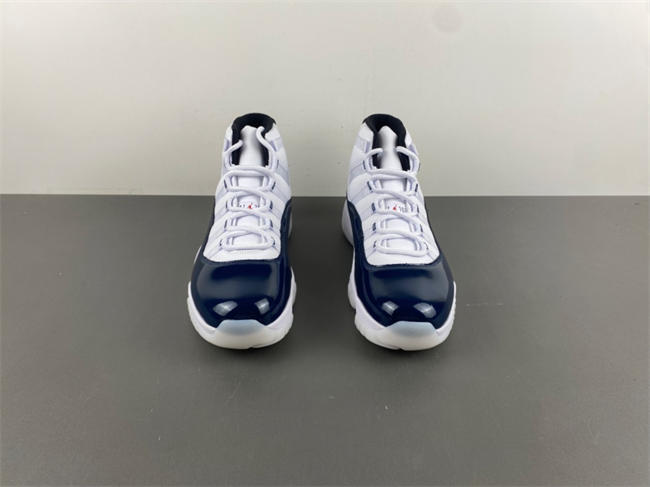 Air Jordan 11 White Dark Blue Red LH0296-400