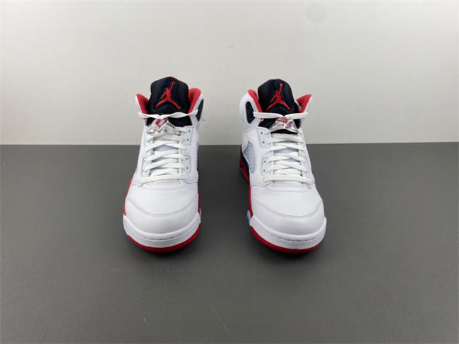 Air Jordan 5 “Fire Red Black Tongue” HQ7978-101